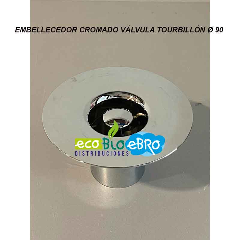 EMBELLECEDOR SIMPLE CROMADO PARA TUBOS - Ecobioebro