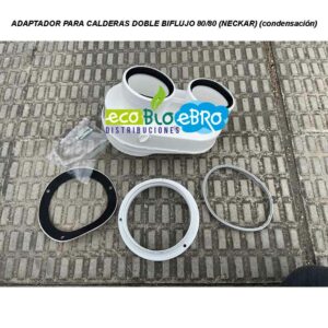 ADAPTADOR PARA CALDERAS DOBLE BIFLUJO 80/80 (NECKAR) (condensación)