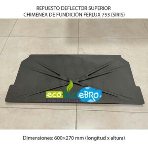 REPUESTO-DEFLECTOR-SUPERIOR-CHIMENEA-DE-FUNDICIÓN-FERLUX-753-(SIRIS)-ecobioebro