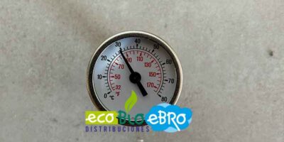 TERMOMETRO CON VAINA. ESCALA 0-80ºC