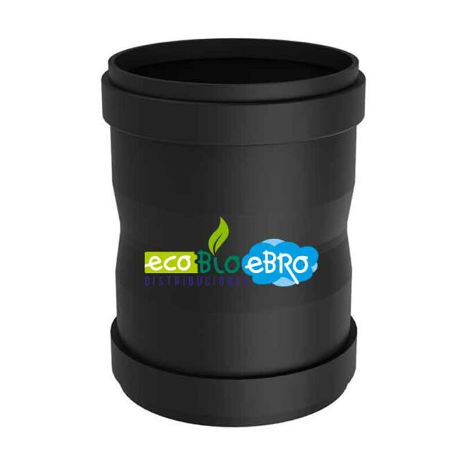 Manguito Antigoteo Para Estufa Vitrificado Negro 200 Mm - Ref. ANTIV200, Marca EXOJO