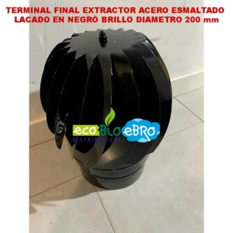 TERMINAL-FINAL-EXTRACTOR-ACERO-ESMALTADO-LACADO-EN-NEGRO-BRILLO-ECOBIOEBRO