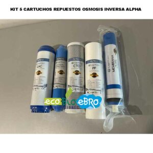 KIT-5-CARTUCHOS-REPUESTOS-OSMOSIS-INVERSA-ALPHA-ecobioebro