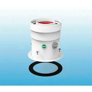 ADAPTADOR-COMPATIBLE-VERTICAL-60-100-mm-(SAUNIER-DUVAL---ISOFAST-F30)-ECOBIOEBRO