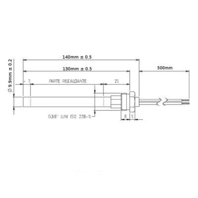 dimensiones-RESISTENCIA-ENCENDIDO-ESTANDAR-PARA-ESTUFAS-DE-PELLET-(TECTRO-TBH-565)-270W-ecobioebro