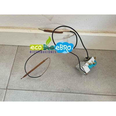 vista TERMOSTATO-BIPOLAR-REGULACION-0-70ºC-542MM-SEGURIDAD-FIJA-95ºC-500MM-(COTHERM)-ecobioebro-