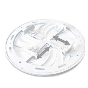 Rejilla de ventilación redonda ajustable (80-150 mm)