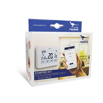 Cronotermostato-digital-+-smartbox-Wifi-a-pilas-de-PERRY-(CR028WIFI-+-RX01WIFI)-ecobioebro