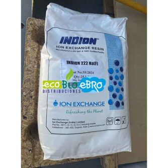 Resina-catiónica-fuerte-para-descalcificador-(saco-25-litros)-INDION-222-Na-(F)-ECOBIOEBRO
