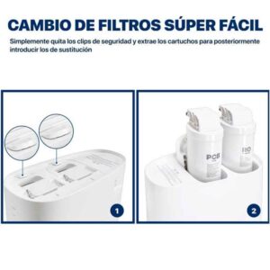 Osmosis Flujo Directo Ecodrop con grifo inteligente LED