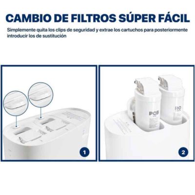 Osmosis Flujo Directo Ecodrop con grifo inteligente LED