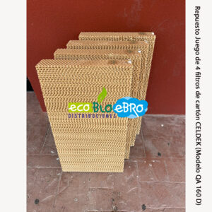 Repuesto-Juego-de-4-filtros-de-cartón-CELDEK-(Modelo-QA-160-D)-ecobioebro