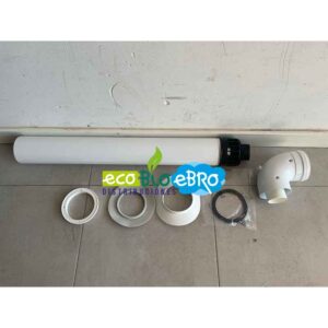 KIT COAXIAL HORIZONTAL 60/100 COMPATIBLE FERROLI BLUEHELIX HITECH RRT 28C (CONDENSACIÓN)