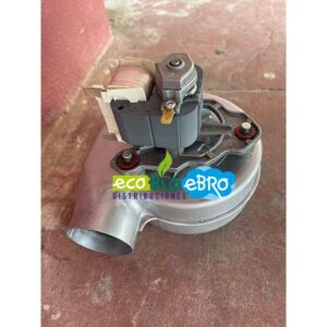 TURBINA-IZQUIERDA-CANALIZABLE-PARA-ESTUFA-LYRA-(15-KW)-FERLUX-(roja)-ECOBIOEBRO