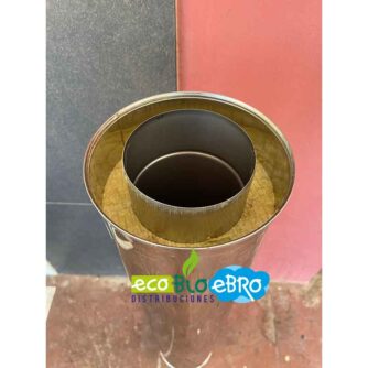 MÓDULO-RECTO-1000-MM-DOBLE-PARED-DW-316-Ø-125-185-MM-(BOFILL)-ecobioebro