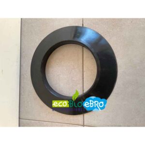 PLAFÓN-EMBELLECEDOR-NEGRO-Ø-130-mm-(GOMA)-ecobioebro