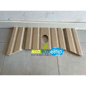 KIT VERMICULITAS ESTUFA DE PELLETS CÓRDOBA CANALIZABLE (Ecoforest)