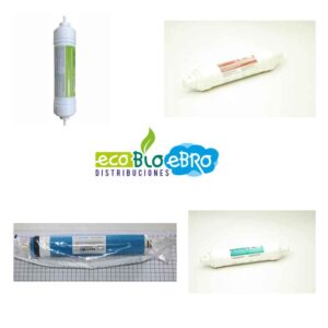 Kit 5 Filtros compatibles espiga para Osmosis Inversa Design
