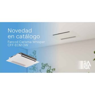 Novedad-Fancoil-tipo-cassette-a-2-tubos-SABIANA-CARISMA-WHISPER-CFF-ECM-OW-ecobioebro