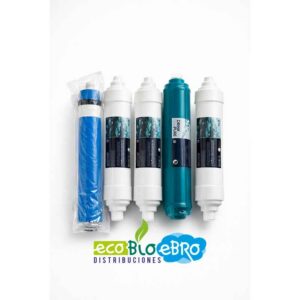 Kit 5 Filtros compatibles espiga para Osmosis Inversa Design