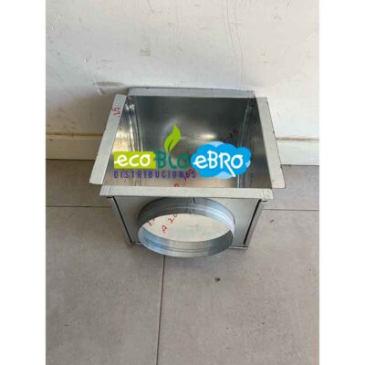 VISTA-INFERIOR-TOLVA-CODO-CON-PESTAÑAS-DE-315-x-275-A-Ø-200-MM-ECOBIOEBRO