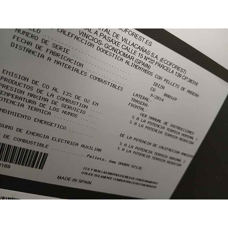 ETIQUETA-ESTUFA-IBIZA-ECOFOREST-ECOBIOEBRO
