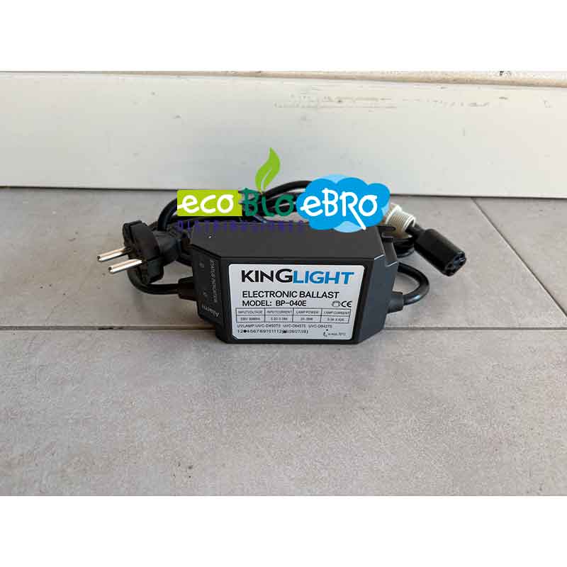 REPUESTO TRANSFORMADOR PARA EQUIPO UV (KINGLIGHT BP-040E) 39W ecobioebro
