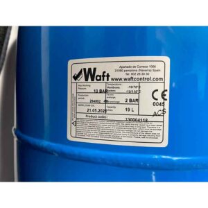VASO-EXPANSIÓN-WAFT-DE-19-LITROS-(ACS)-10-BAR-ecobioebro