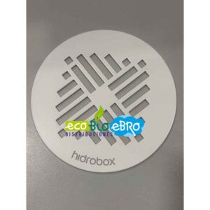 REJILLA REDONDA BLANCA STAR PARA PLATOS DE DUCHA Ø 130 mm (HIDROBOX)