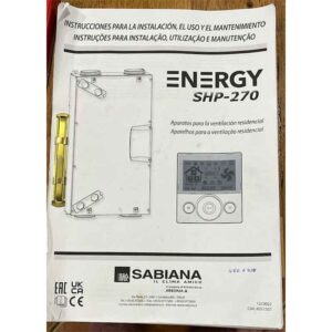 ETIQUETA-EQUIPO-SABIANA-ENERGY-SHP-270-ECOBIOEBRO