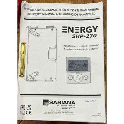 ETIQUETA-EQUIPO-SABIANA-ENERGY-SHP-270-ECOBIOEBRO