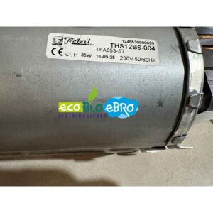 ETIQUETA-VENTILADOR-TANGENCIAL-ESTUFA-FLAMA-90-(FERLUX)-TRIAL-THS12B6-004-ECOBIOEBRO