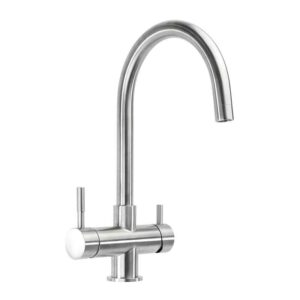 Grifo-de-cocina-(4-vías)-SIRA-(acero-pulido)-ECOBIOEBRO