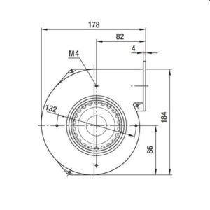 DIMENSIONES-VENTILADOR-CENTRÍFUGO-PARA-ESTUFAS-(KARMEK-ONE)-(G2E120-AR77-01)-ECOBIOEBRO