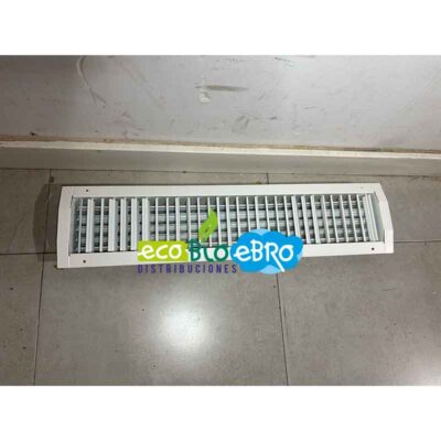 REJILLA-PARA-CONDUCTO-CIRCULAR-DOBLE-DEFLEXIÓN-BLANCA-625X125-mm-ecobioebro