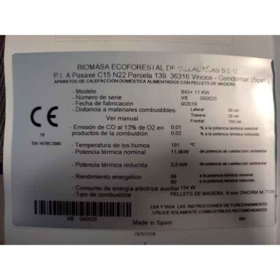 etiqueta-TERMOSTATO-BIMETÁLICO-SEGURIDAD-REARME-MANUAL-90º-BIO-PLUS-11-KW-(ECOFOREST)-ecobioebro