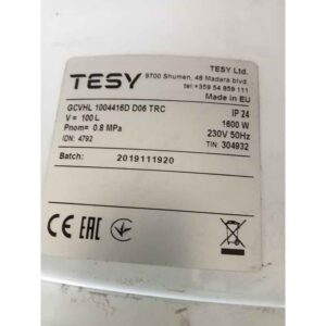 ETIQUETA-TERMO-TESY-100L-ECOBIOEBRO