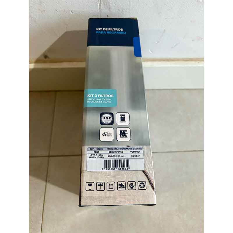 VISTA-EMBALAJE-Kit-3-Filtros-PP+CTO+CTO---5-ETAPAS-(PURE-FIVE---ECO750---EVO)-ECOBIOEBRO