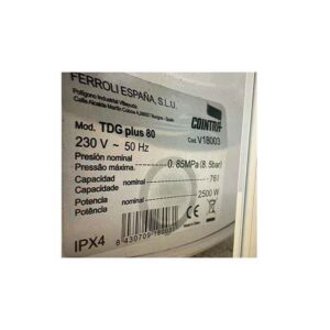 RESISTENCIA TERMO ELECTRICO TDG-PLUS-80 litros (COINTRA)