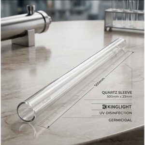 Tubo-de-Cuarzo-para-Lámpara-24-W-(KingLight-UV-06)-L=50-cm-ECOBIOEBRO
