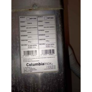 ETIQUETA-FUENTE-COLUMBIA-WP-1700-ECOBIOEBRO