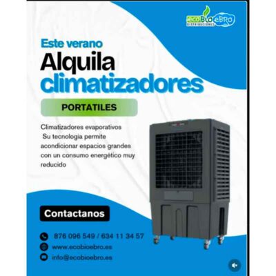 Alquiler de climatizadores evaporativos portátiles