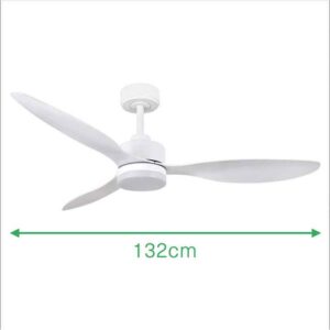 VENTILADOR DE TECHO CON LUZ LED AJUSTABLE VENTUR DC
