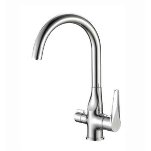 Grifo-Osmosis-3-Vías-Cromado-Burdeos-(Osmofilter)-ECOBIOEBRO