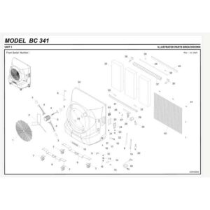 despiece-CLIMATIZADOR-EVAPORATIVO-BIO-COOLER-PORTATIL-BC-341-Master-ecobioebro
