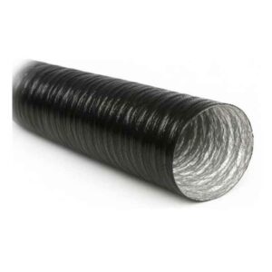 TUBO FLEXIBLE COMBI DISCOMBI Aluminio + Poliéster + PVC Negro ecobioebro