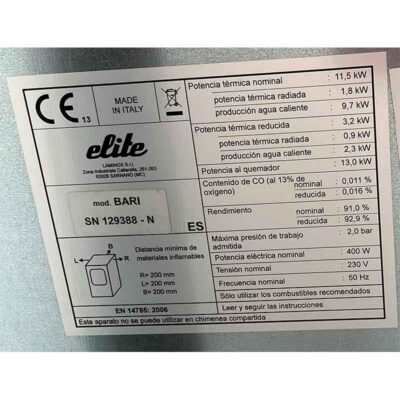 ETIQUETA-ESTUFA-ELITE-MODELO-BARI-ECOBIOEBRO