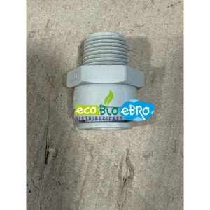 Manguito de conexión de Rosca 3:8 M x Tubo 1:2 Ósmosis inversas ECOBIOEBRO