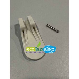 vista trasera PULSADOR BLANCO GRIFO FUENTE COLUMBIA INOX (780001) ecobioebro